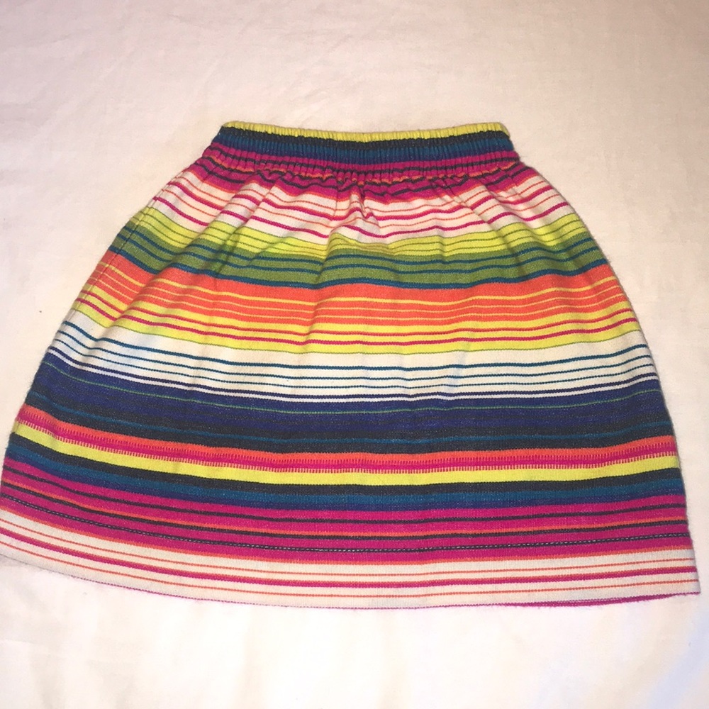 Peek Striped Skirt